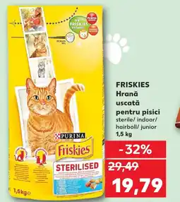 Kaufland FRISKIES Hrană uscată pentru pisici Ofertă