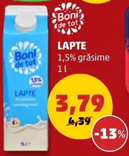 Penny LAPTE 1L Ofertă