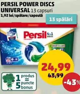 Penny PERSIL POWER DISCS UNIVERSAL Ofertă