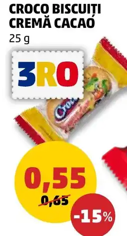 Penny CROCO BISCUIȚI CREMĂ CACAO Ofertă