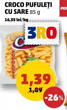 Penny CROCO PUFULEȚI CU SARE Ofertă