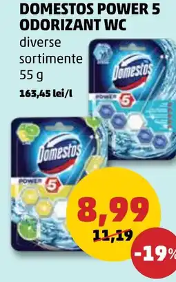 Penny DOMESTOS POWER 5 ODORIZANT WC Ofertă