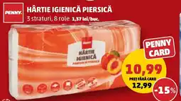 Penny HÂRTIE IGIENICĂ PIERSICĂ Ofertă
