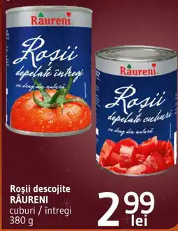 Supeco Roşii descojite RÂURENI Ofertă