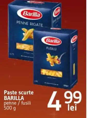 Supeco Paste scurte BARILLA Ofertă