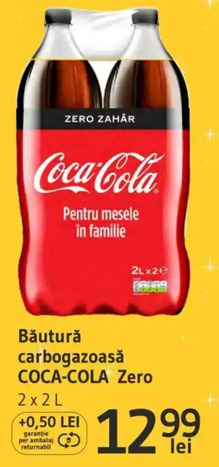 Supeco Băutură carbogazoasă COCA-COLA Zero Ofertă