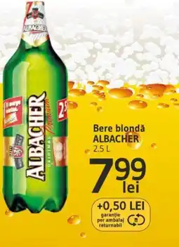 Supeco Bere blondǎ ALBACHER 2.5L Ofertă