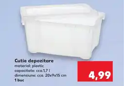 Kaufland Cutie depozitare Ofertă