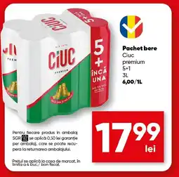 PROFI Pachet bere Ciuc premium 5+1 3L Ofertă
