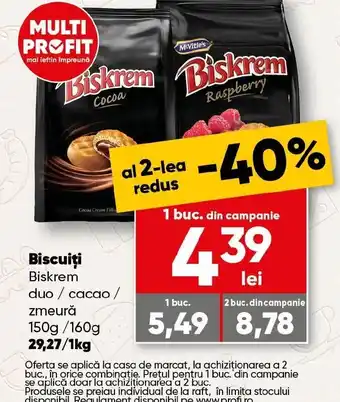 PROFI Biscuiţi Biskrem Ofertă
