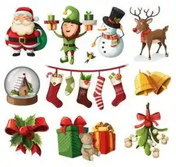 Favi Sticker decorativ Decoratiune Craciun Figurine Diverse Ofertă