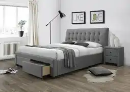 Favi Pat modern cu sertare Percy 160, somiera inclusa Ofertă