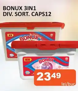 Unicarm BONUX 3IN1 DIV. SORT. CAPS12 Ofertă