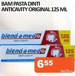 Unicarm BAM PASTA DINTI ANTICAVITY ORIGINAL 125 ML Ofertă