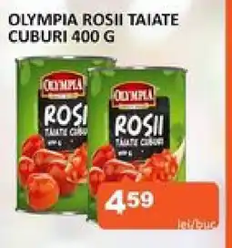 OLYMPIA ROSII TAIATE CUBURI 400 G