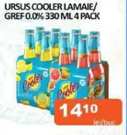 Unicarm URSUS COOLER LAMAIE/ GREF 0.0% 330 ML 4 PACK Ofertă