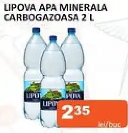 Unicarm LIPOVA APA MINERALA CARBOGAZOASA 2 L Ofertă
