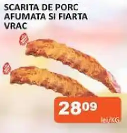 Unicarm SCARITA DE PORC AFUMATA SI FIARTA VRAC Ofertă