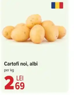 Cartofi noi, albi