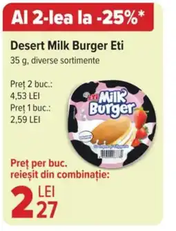 Desert Milk Burger Eti