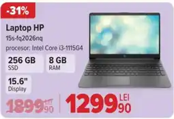 Carrefour Laptop HP 15s-fq2026nq Ofertă