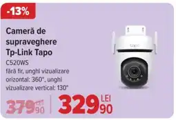Carrefour Cameră de supraveghere Tp-Link Tapo C520WS Ofertă