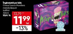 PROFI Îngheţată pe băţ Choco Locco Monsters mere&căpşuni Ofertă