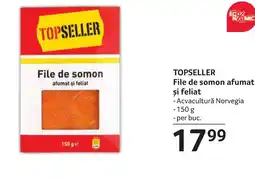 Selgros TOPSELLER File de somon afumat şi feliat Ofertă