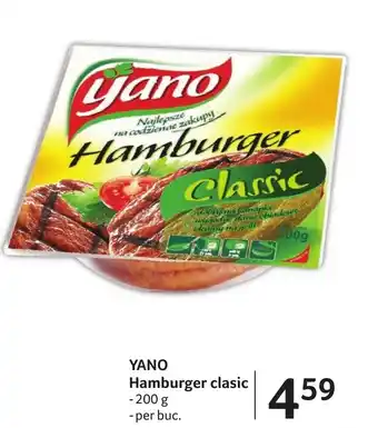 Selgros YANO Hamburger clasic Ofertă