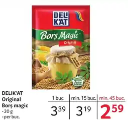 Selgros DELIK'AT Original Borş magic Ofertă