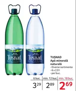 Selgros TUȘNAD Apă minerală naturală Ofertă