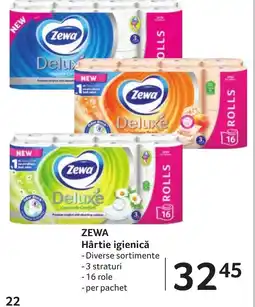 Selgros ZEWA Hârtie igienicǎ Ofertă
