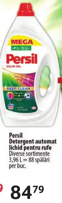 Selgros Persil Detergent automat lichid pentru rufe Ofertă