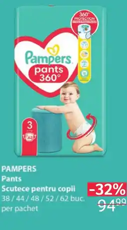 PAMPERS Pants Scutece pentru copii