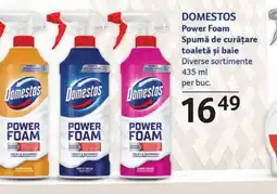 Selgros DOMESTOS Power Foam Spumă de curățare toaletă şi baie Ofertă