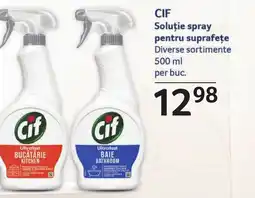 Selgros CIF Soluție spray pentru suprafețe Ofertă