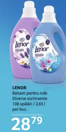 Selgros LENOR Balsam pentru rufe Ofertă