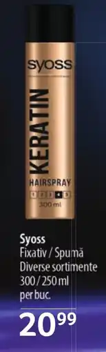 Selgros Syoss Fixativ/Spumǎ Ofertă