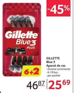 GILLETTE Blue 3 Aparat de ras