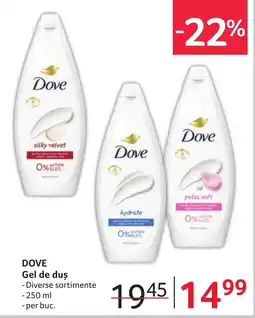 Selgros DOVE Gel de duş Ofertă