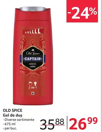 Selgros OLD SPICE Gel de duş Ofertă