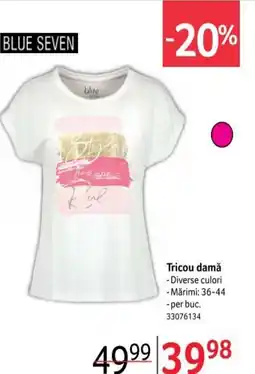 Selgros Tricou damă Ofertă