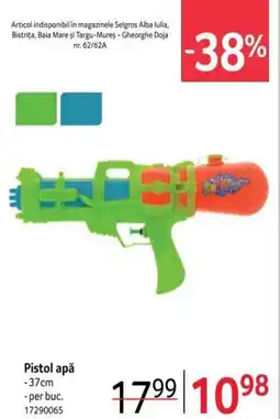 Selgros Pistol apă Ofertă
