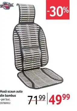 Selgros Husǎ scaun auto din bambus Ofertă