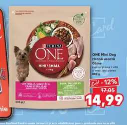 Kaufland ONE Mini Dog Hrană uscată Câine Ofertă
