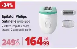 Carrefour Epilator Philips Satinelle BRE245/00 Ofertă