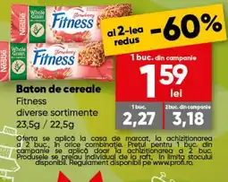PROFI Baton de cereale Fitness Ofertă