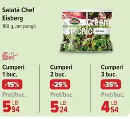 Carrefour Market Salată Chef Eisberg Ofertă