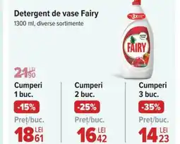 Carrefour Market Detergent de vase Fairy Ofertă