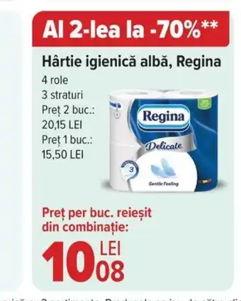 Carrefour Market Hârtie igienică albă, Regina Ofertă